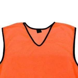 Maillots d'entraînement de football en maille de couleur unie de bonne qualité, unisexe, prix abordable, réversibles, pour l'entraînement sportif - Product Image 3