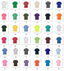 T-shirt en coton jaune uni pour homme, manches courtes, col rond, coupe classique, style décontracté, tissu jersey tricoté - Product Image 5