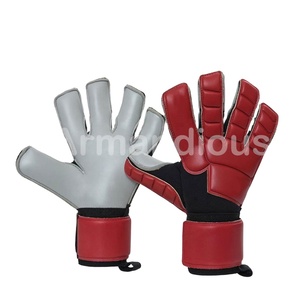 <b>Super</b> Soft Custom Football Goalkeeper Gloves New Model High Gripping Heavy Duty Latex Gloves with Printing Logo Breathable - Product Image 4