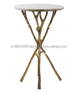 Recién llegado, aspecto moderno, diseño de tendencia, muebles de sala de estar redondeados, mesa auxiliar, muebles para el hogar, diseño decorativo - Product Image 1