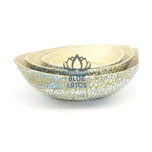 TOP QUALITY 2026 Solid Hardwood Wooden Bowls For Heavy Duty Kitchen Use Pure Wood Clean <b>Safe</b> Long Lasting Wood Kitchen Gear - Product Image 1