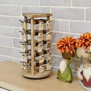 Organizador de Joyas de Madera con Exhibidor Giratorio para Pendientes y Collares - Product Image 6