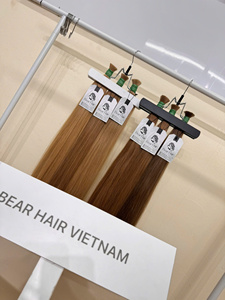 ผมต่อเวียดนามแท้ 100% เกรด 12A คุณภาพสูง แบบตรง # ผู้จำหน่ายผมแท้ 100% สี 613 แบบไม่ผ่านการแปรรูป - Product Image 3