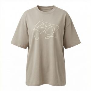 เสื้อเชิ้ตทำงานผู้หญิงมาใหม่ แฟชั่นฤดูใบไม้ผลิและฤดูใบไม้ร่วง ลายพิมพ์ทันสมัย สไตล์ลำลอง ชุดเดรสผู้หญิง ผ้าซาตินปักเลื่อม น้ำหนัก 240 กรัม ผ้าฝ้าย 100% - Product Image 1