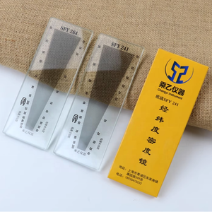 Darsen iplik kumaş boylam ve enlem ayna cam atkı çözgü yoğunluk ölçer tekstil yoğunluğu ölçeği ölçüm cihazı - Product Image 6