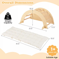 Arche en bois pour enfants, jouet d'escalade, aire de jeux, arche d'escalade Montessori Pickler, arche intérieure pour enfants
