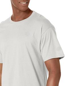 Camiseta blanca lisa al por mayor, personalizada, 100% algodón, con impresión de logotipo para hombre, camisetas lisas impresas en blanco y negro, OEM y ODM - Product Image 3