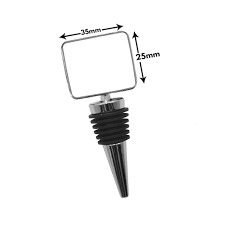 Bouchon de bouteille en aluminium moulé de qualité supérieure avec bords lisses, idéal pour les bars de luxe à domicile et les collections de vins - Product Image 6