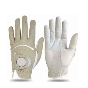 Guantes de Golf de Cuero Genuino para Hombre, Paquete de 2, Mano Izquierda, Cuero Cabretta Suave de Primera Calidad, Correa de Muñeca Ajustable - Product Image 4