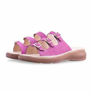 Sandalias de tacón informales moradas Softy CL7194 - Product Image 3