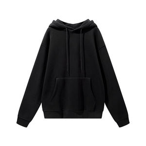 เสื้อฮู้ดดี้ผู้ชายแบรนด์ส่วนตัว ทรงหลวม เสื้อฮู้ดดี้ผู้ชาย สำหรับธุรกิจเสื้อผ้ารุ่นใหม่ ผลิตแบบ OEM - Product Image 2