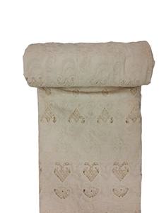 ผ้าฝ้ายพิมพ์ลายฉลุสีขาวสุดหรู ทออย่างประณีต เหมาะสำหรับชุดเดรสฤดูร้อนสำหรับเด็กผู้หญิง เนื้อผ้าเบาสบาย ระบายอากาศได้ดี - Product Image 4