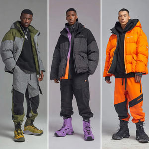 Parka Acolchada para Hombre, Chaqueta de Invierno Gruesa y Cálida con Capucha y Cuello, Abrigo Acolchado, Prendas de Abrigo para Hombre, Chaquetas Acolchadas Oversize para Hombre - Product Image 1