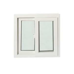 หน้าต่างบานเลื่อน uPVC รุ่น HOFFEN ทันสมัย ขนาด 100x110 สีขาว พร้อมมุ้งลวด ผลิตในประเทศไทย กันเสียง รุ่น uPVC_สไตล์โมเดิร์น - Product Image 3