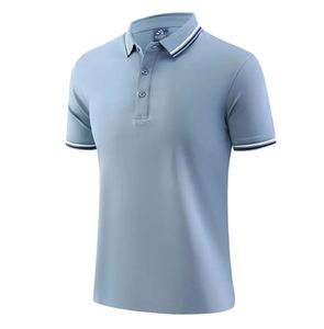 Camisetas Polo Casuales para Hombre, Diseño Nuevo y Popular, Logotipo Personalizado, Color Sólido, Transpirables - Product Image 4