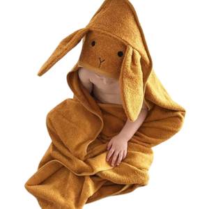 Direct Factory Cotton <b>Animal</b> Hooded Baby Towel Soft Comfortable Quick Dry Bath Wrap Custom <b>Pattern</b> Wholesale Supplier - Product Image 6