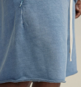 Shorts en coton personnalisés avec logo imprimé pour garçons, style streetwear, shorts pour hommes de haute qualité, nouveau design, shorts pour hommes en couleur unie - Product Image 2