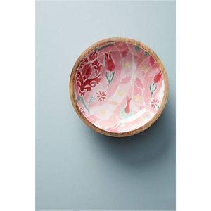 Tazón de Madera Resistente para Mezclar, Ensaladas, Frutas y Aperitivos, Tazón Grande de Madera Orgánica para Servir, Centro de Mesa Moderno para Cocina - Product Image 4