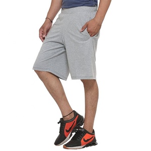 Wholesale <b>Men's</b> Casual Running <b>Shorts</b> Custom 65% Cotton 35% Polyester <b>Short</b> Plus Size <b>Men's</b> <b>Skinny</b> Fleece Solid Cheap Price - Product Image 1