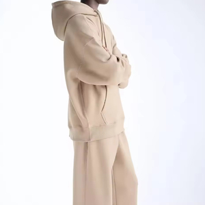 Survêtements pour hommes surdimensionnés, coupe décontractée, vêtements de sport confortables, tenue de jogging élégante, ensemble d'entraînement moderne, streetwear décontracté - Product Image 5