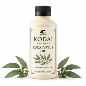 Huile d'eucalyptus 100% pure et naturelle Kodai Global Export - Multifonctionnelle pour les soins de la peau et des cheveux, hydratation corporelle, usage domestique (Tamil Nadu) - Product Image 1