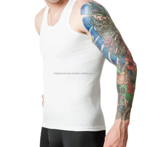 Sous-vêtement sans manches pour homme, respirant, coupe compressive - Product Image 2