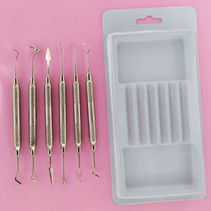 Kit de instrumentos médicos para restauración dental con resina compuesta, juego de instrumentos para relleno dental con resina compuesta para adherencia. - Product Image 5