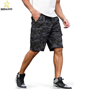 Pantalones Cortos Cargo para Hombre con Múltiples Bolsillos |   Cintura elástica de algodón de ajuste relajado |   Ropa Casual para Senderismo, Pesca y Trabajo 2026 - Product Image 1
