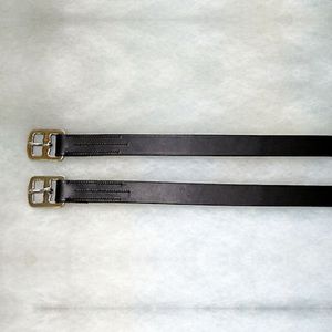 Correas de Cuero Genuino de 1 Pulgada de Ancho con Orificios Numerados y Hebillas de Acero Inoxidable, Equipo Duradero para Montar a Caballo - Product Image 4