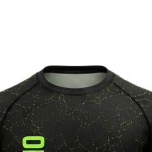Black Long Sleeve Compression <b>Shirt</b> Athletic Workout Training Gym Breathable Sublimated Performance Sportswear Custom Activewear - Product Image 5