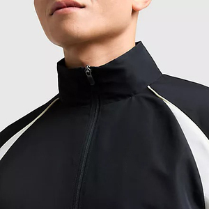 Ensemble de survêtement coupe-vent personnalisé pour homme, faible MOQ, avec sweat-shirt imprimé et pantalon de jogging tissé, idéal pour l'automne - Product Image 4