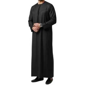 OEM Service Breathable Thobes for Men Hot Selling Fashionable <b>Islamic</b> Clothing Muslim Thobes Cheap Price - Product Image 1