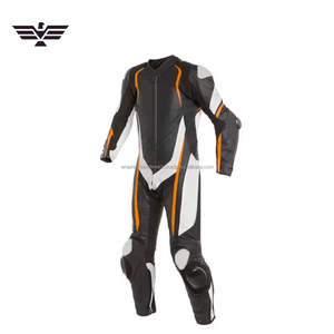Nuevo Traje de Motociclismo de Cuero Premium Personalizado de Una Pieza para Hombre, Traje de Carreras de Moto, Armadura Impermeable para Todas las Estaciones - Product Image 3