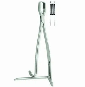 Pinza de sujeción ósea ORTHO GENIX, la más vendida, con mecanismo de trinquete, para cirugía ortopédica, herramienta quirúrgica de acero inoxidable de alta calidad. - Product Image 3