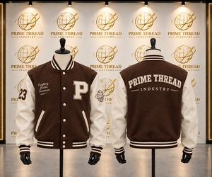 Chaqueta Universitaria Personalizada para Hombre, Chaqueta Letterman de Manga Larga con Bordado, Chaqueta Universitaria con Cuello Camisero y Bordado Chenille - Product Image 4