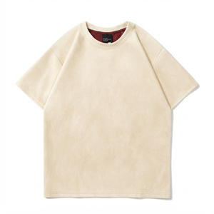เสื้อยืดคอตตอนเจอร์ซีย์ 100% 230GSM รุ่นใหม่ล่าสุด สไตล์วินเทจ ทรงหลวม ไซส์ใหญ่ แขนสั้น แห้งเร็ว สไตล์สตรีทแฟชั่นสำหรับผู้ชาย - Product Image 2