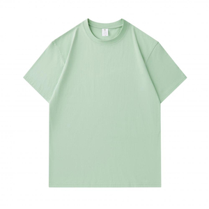 Camiseta de Verano para Hombre, Estilo Urbano, Corte Regular, Tejido de Punto, 100% Algodón, Grueso, con Logotipo Personalizado, Transpirable y Ecológica, Tendencia 2026 - Product Image 2