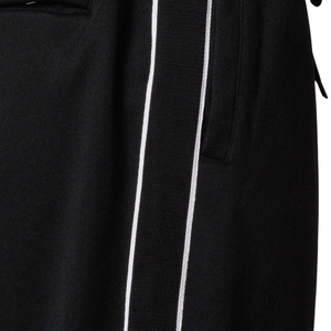 Pantalon de survêtement streetwear personnalisé pour homme, coupe ample à jambe large, avec passepoil latéral, taille à cordon de serrage et ourlet ouvert, Fournisseur d'usine de vêtements OEM - Product Image 6