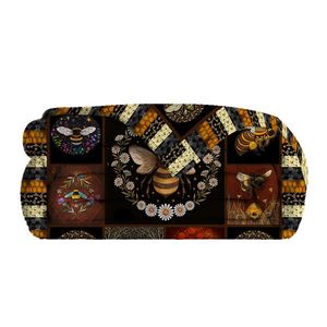 Coperta in Flanella Jacquard con Motivo Api, Super Morbida e Pelosa, Stile Intrecciato, Misura Personalizzabile per Uso Letto - Product Image 2
