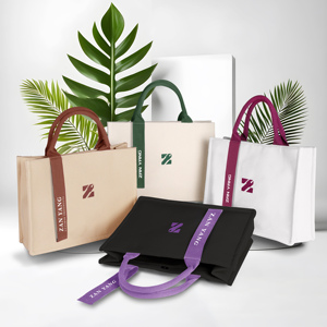 Sac en toile de style japonais_sac fourre-tout écologique - Product Image 1