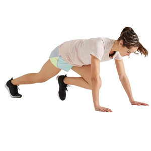Shorts Deportivos de Punto para Mujer, Cintura Alta, Elásticos, de Secado Rápido, con Bolsillos, en Azul Claro y Verde - Product Image 2