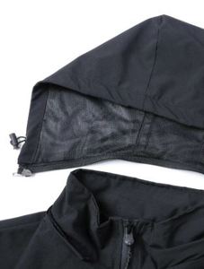 Veste bomber coupe ajustée unisexe, technologie coupe-vent, veste décontractée pour la pêche en plein air, fermeture éclair, veste légère et tendance - Product Image 3