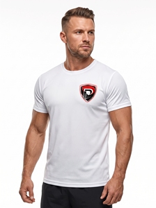 T-shirt homme personnalisé Dumela, vert olive, manches courtes, col rond, coupe slim, séchage rapide, respirant, anti-plis, 180g, 100% coton - Product Image 3