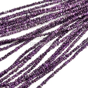 Natural Purple Diamond Beads Purple Diamond Uncut Beads 2-3MM Raw Diamond Beads Rough Diamond Nugget Beads For Jewelry Making - Product Image 6
