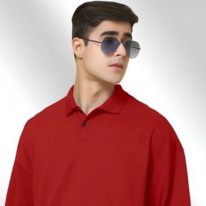 Polo personnalisé avec logo, prix abordable, col à revers, polo de golf, t-shirt polo 100% coton, grandes tailles, polos pour hommes - Product Image 2