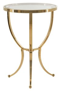 Living Room Rectangular Modern Design METAL WAVE Eco-Friendly Durable Easy Clean Metal <b>Side</b> <b>Tables</b> Metal Legs <b>Glass</b> <b>Table</b> Top - Product Image 6