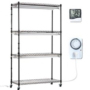 Lampada LED per Coltivazione Indoor a 4 Livelli, 3000K, 180W, Spettro Completo, per Piante - Product Image 1