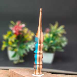 Luxury Wooden & Resin <b>Crochet</b> <b>Hook</b> for Comfortable Long Crafting Sessions for Embroidery Crafts Cross-Stitching & Needlework - Product Image 2