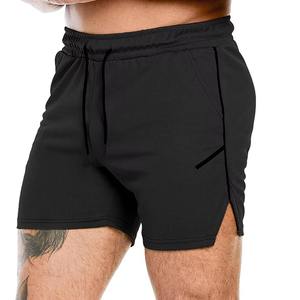 Shorts de sport décontractés pour hommes en toile 100 % polyester de haute qualité, écologiques, respirants, imperméables, séchage rapide, teinture unie, personnalisables - Product Image 5