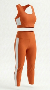 Ensemble de yoga et d'entraînement 2 pièces pour femme – Tenue de sport extensible et respirante pour la gym - Product Image 5